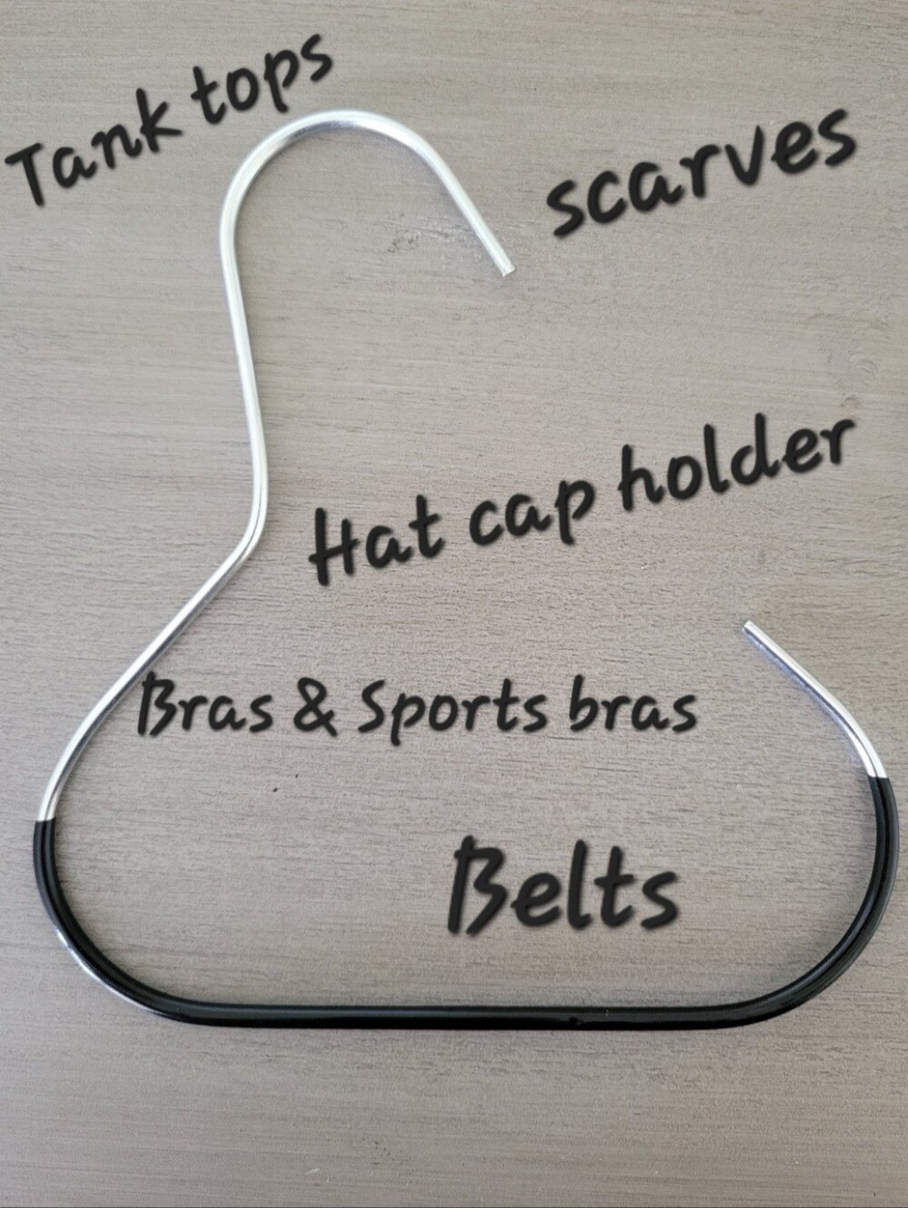 Storage Hook for Hats, Scarves, Belts, Bras, Tank Tops Etc. NWT